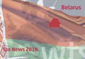Belarus Tax News 2018